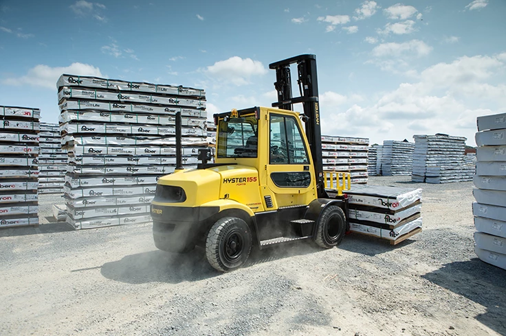 IC Sit Down Counterbalance Forklift | Hyster H135-155FT 