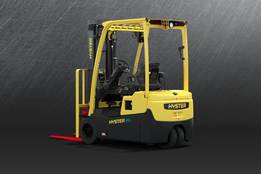 3-Wheel lithium ion forklift | Lifting capacity 4000lbs | Lightweight LI-ion forklift | Hyster