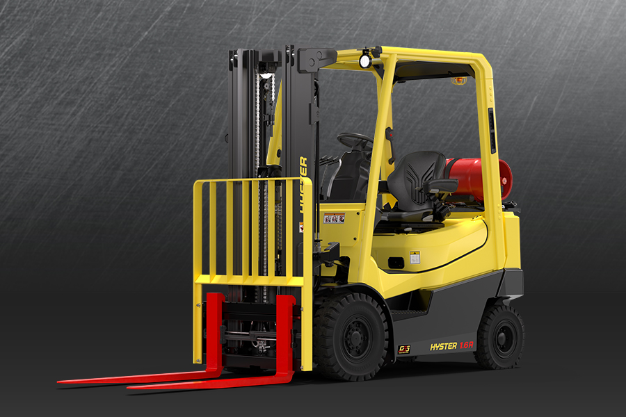 Stapler mit Verbrennungsmotor Hyster