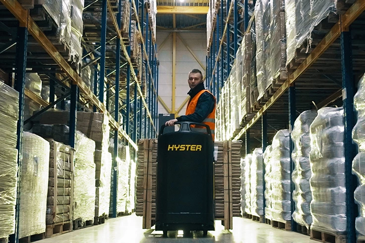 Hyster Powered Pallet Truck