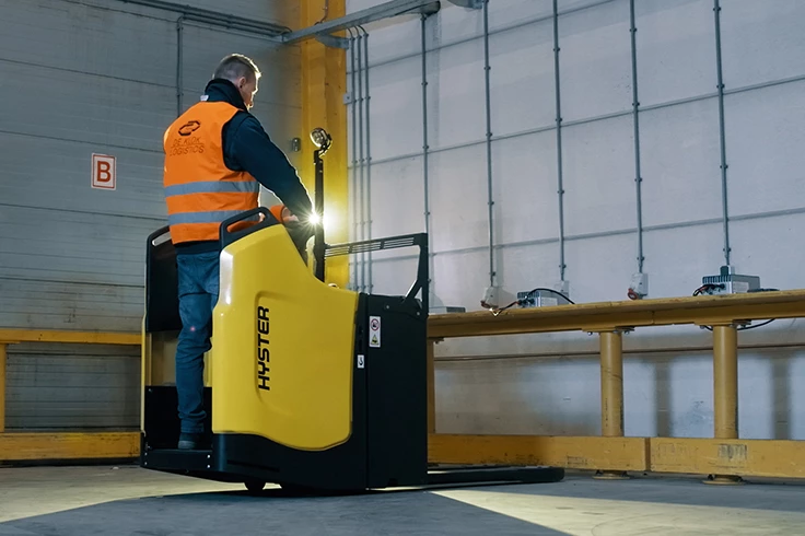 Hyster elektrisch aangedreven pallettruck