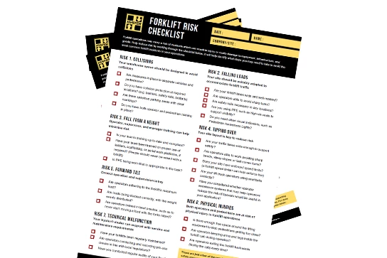 RISIKOCHECKLISTE FÜR DEN STAPLERBETRIEB