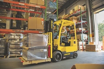 Supply chain sustainability and powered industrial truck electrification