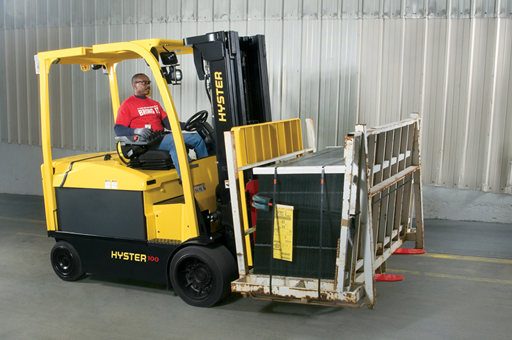 Hyster E80-120XN 4 Wheel Electric Forklift