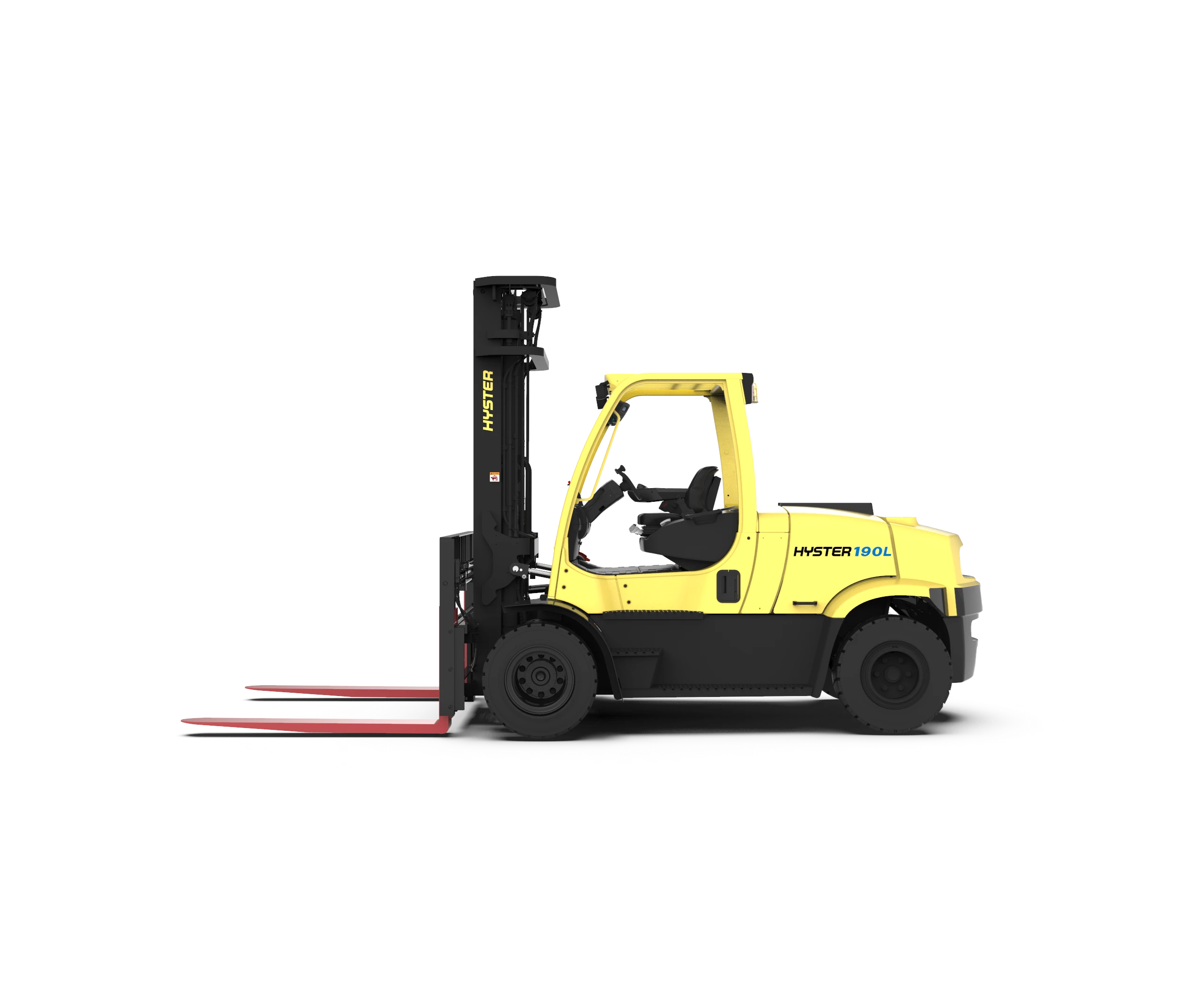  Electric sit-down Forklift 4 Wheel Pneumatic Tire | Hyster J155-190XNL