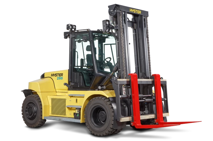 Carretilla elevadora eléctrica de 4 ruedas con llantas neumáticas y operador sentado | Hyster J155-190XNL 