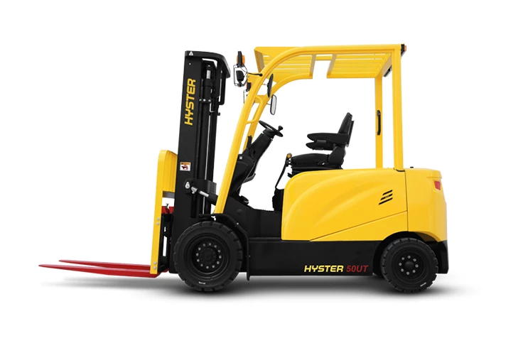 Powerful electric forklift at low TCO | 4 Wheel | Hyster