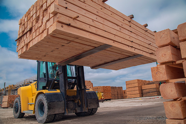 Hyster High Capacity Forklift