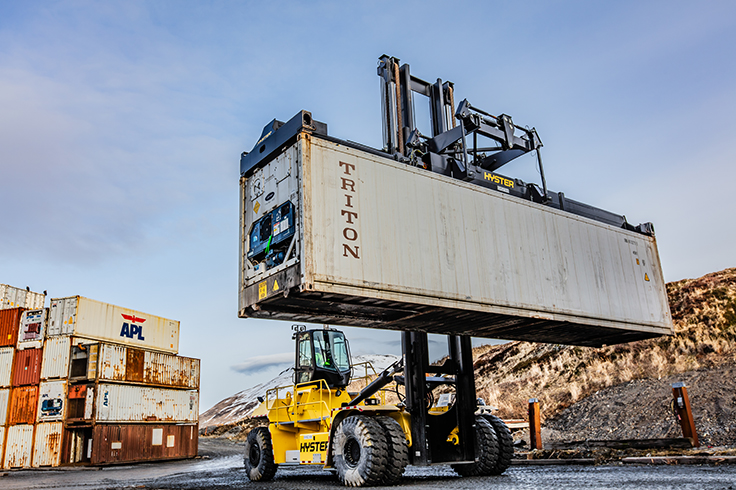 Laden Container Handler | H1050 - 1150 | Hyster