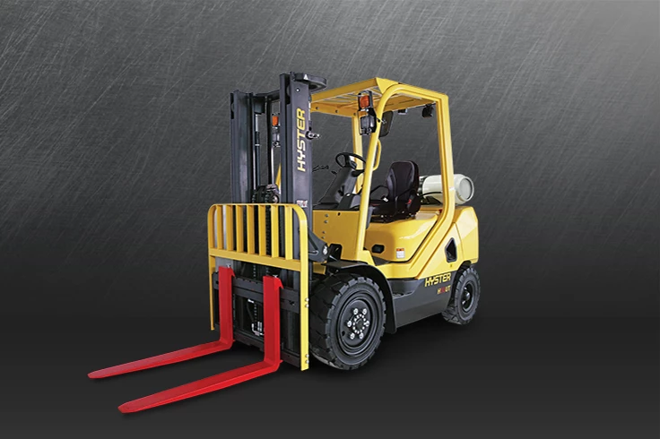 Internal combustion forklift pneumatic tire by Hyster