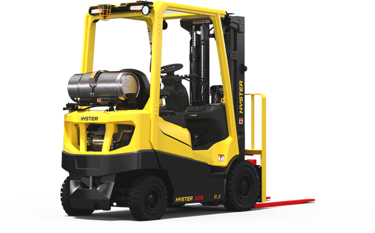 Pneumatic Tire Forklift | Internal Combustion | Hyster H30-40A