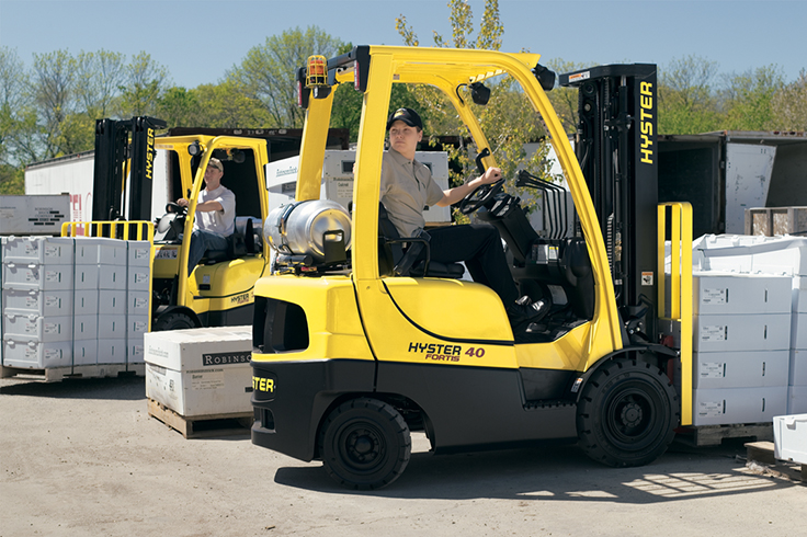 Hyster H30-40FTS IC Pneumatic Tire Forklift