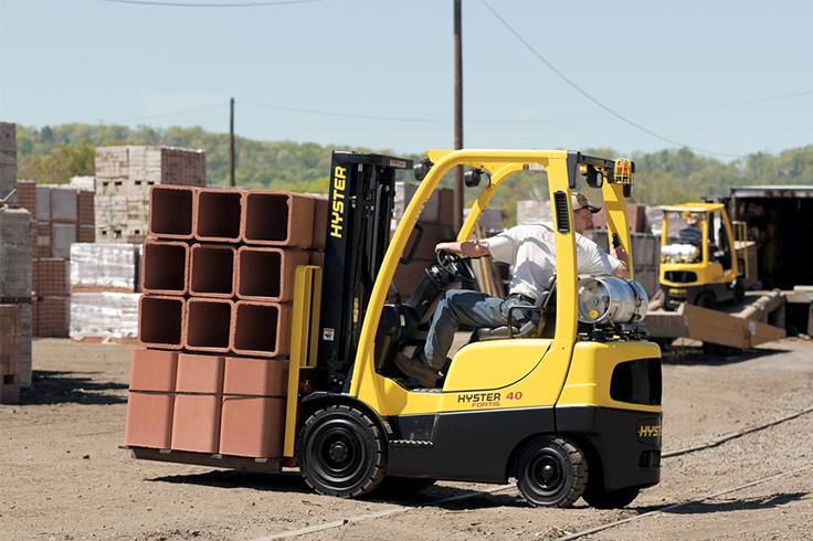 Hyster H30-40FTS IC Pneumatic Tire Forklift