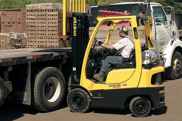 Hyster H30-40FTS IC Pneumatic Tire Forklift