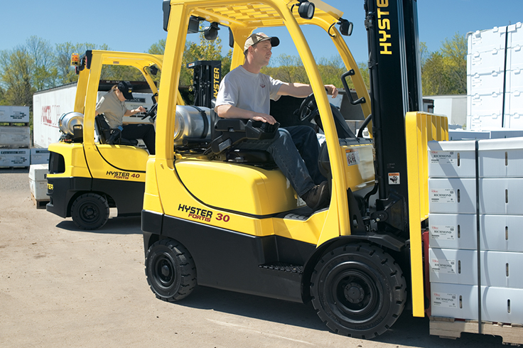 Hyster H30-40FTS IC Pneumatic Tire Forklift