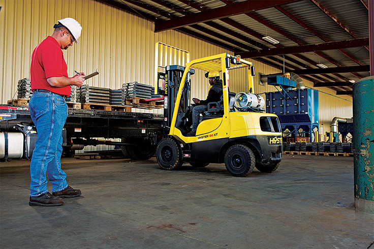 Hyster H40-60XT ICE  Pneumatic Tire Forklift