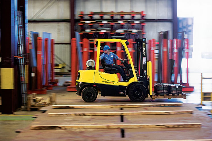 Hyster H40-60XT ICE  Pneumatic Tire Forklift