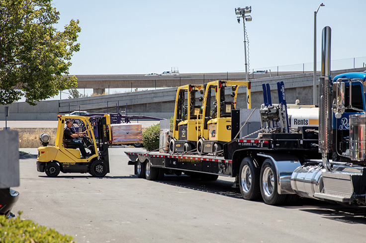 H40-70UT IC Pneumatic Tire Forklift