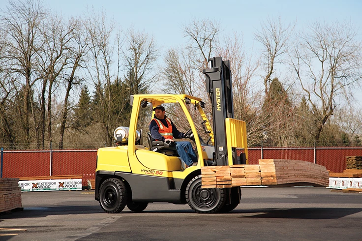 Hyster H80-120FT ICE Pneumatic Tire Forklift