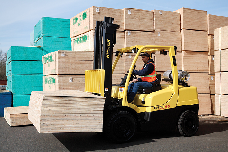 Hyster H80-120FT ICE Pneumatic Tire Forklift