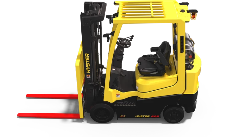 Internal Combustion Cushion Tire Forklift | Hyster S30-40A 