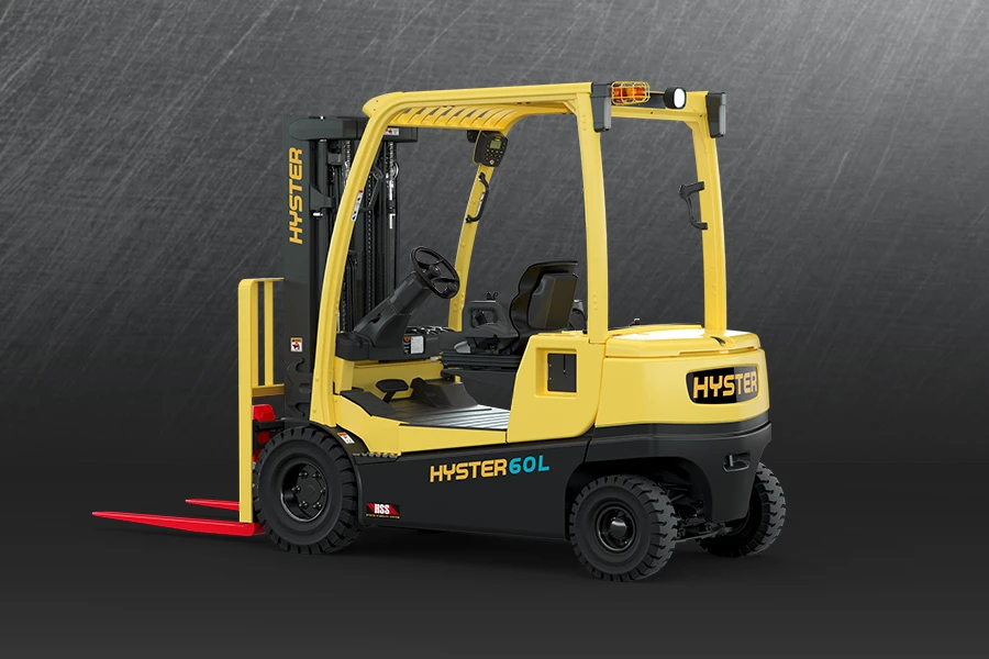 Electric forklift with integrated lithium-ion technology |  Hyster J50-60XNL