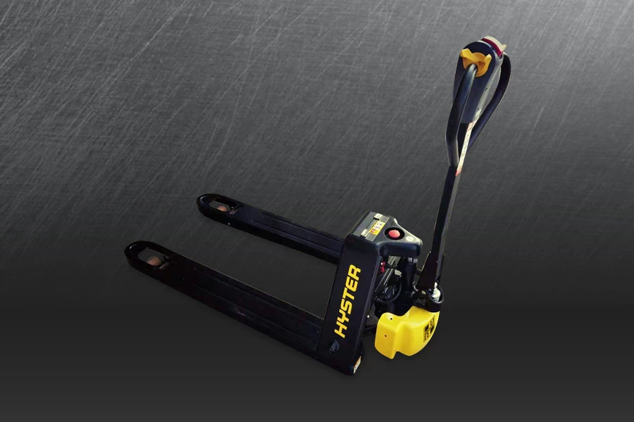 Lithium-ion battery powered pallet jack | Hyster