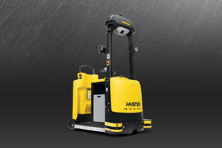 Hyster Atlas automated tow tractor